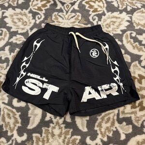 Hellstar Black & White Shorts Men’s Size Large